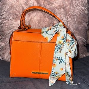 Steve Madden Orange Satchel